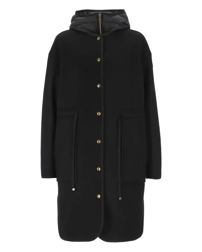 Moncler Bonreposse Kapuzenmantel - Schwarz Schwarz