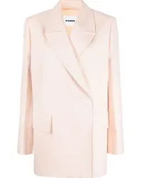 Jil Sander Doppelreihiger Blazer Nude