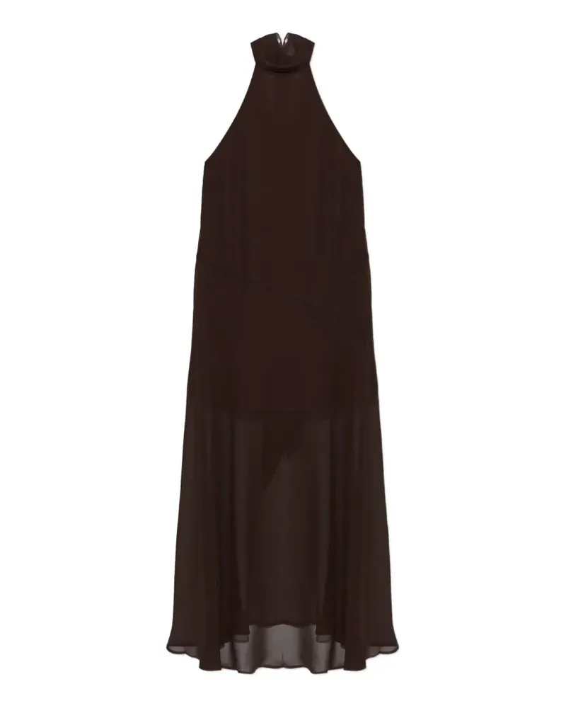 Gestuz Gzdorah halterneck maxi dress - Braun Braun