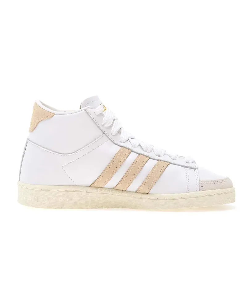 adidas Jabbar Hi Sneakers - Weiß Weiß