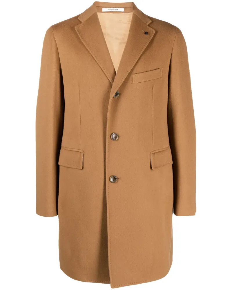 Tagliatore Midimantel mit fallendem Revers - Braun Braun