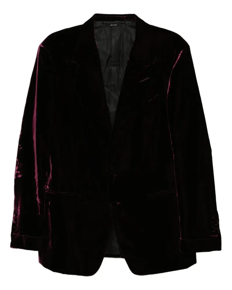 Tom Ford Shelton Cocktail-Blazer - Rot Rot