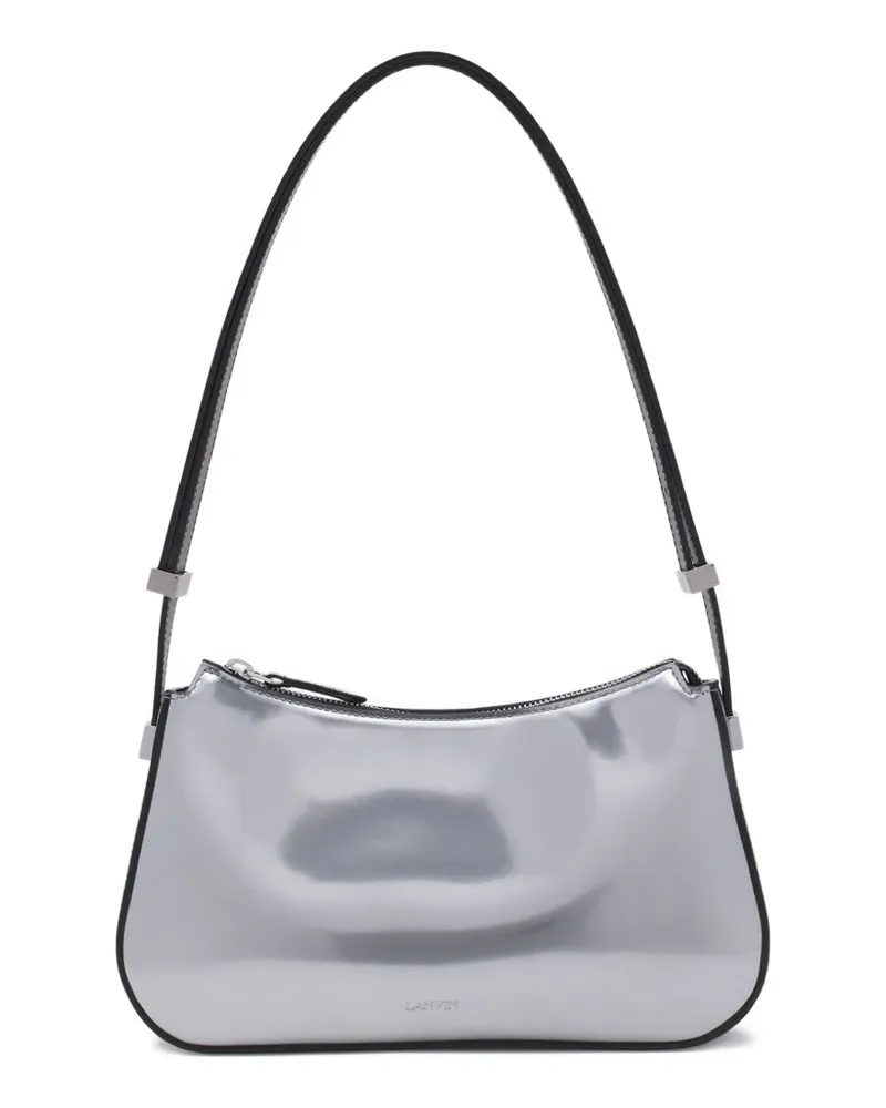 Lanvin Concerto Schultertasche mit Reißverschluss - Silber Silber