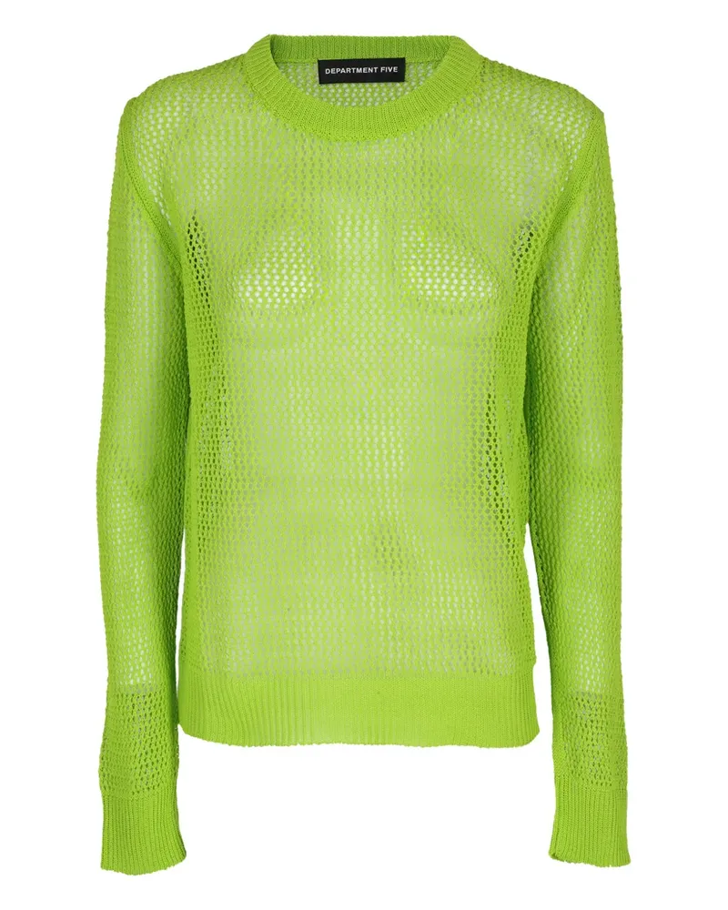 Department 5 Gestrickter Pullover - Grün Grün