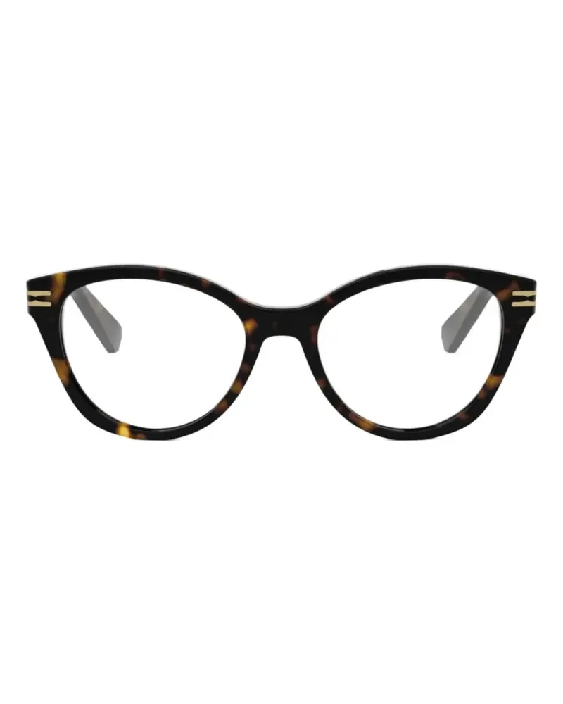 Bulgari cat-eye glasses - Braun Braun