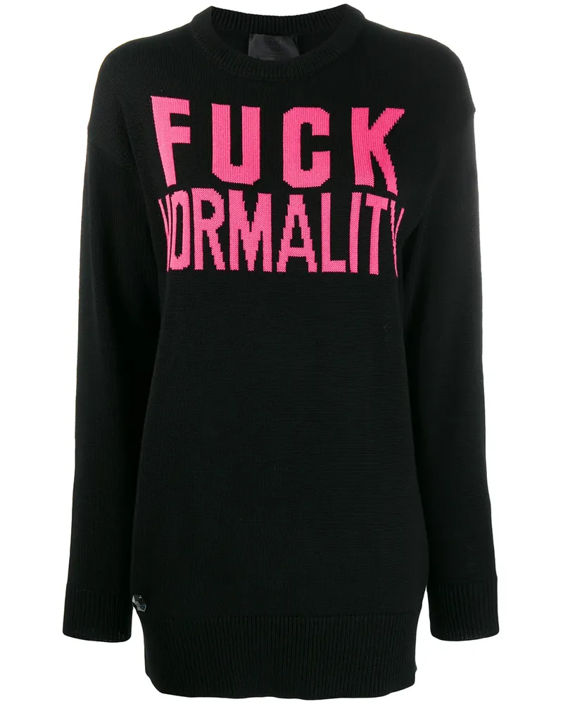 Philipp Plein Statement' Pullover - Schwarz Schwarz