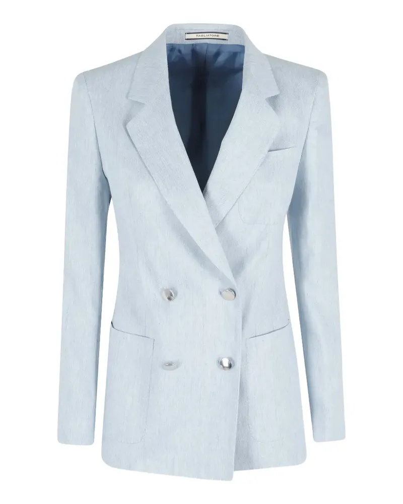 Tagliatore double-breasted blazer - Blau Blau