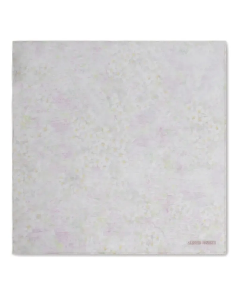 Alberta Ferretti Schal mit Print - Rosa Rosa