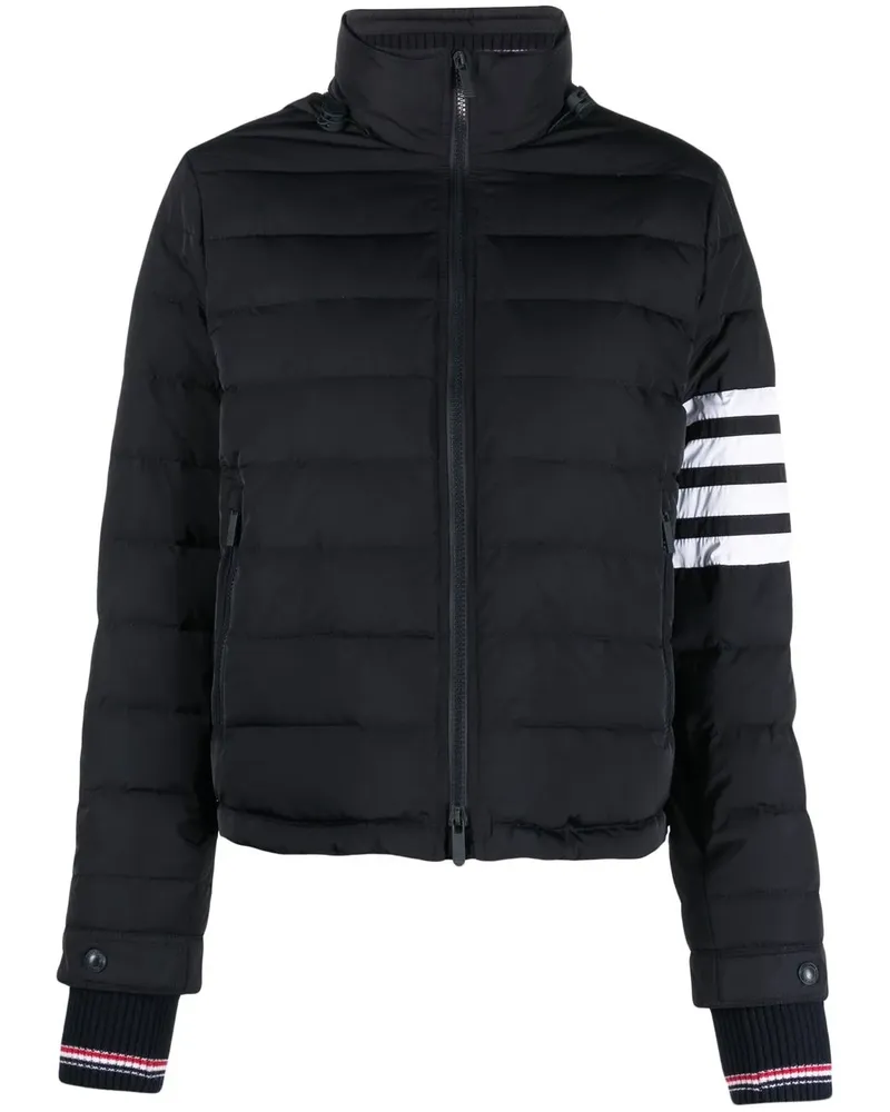 Thom Browne Skijacke mit Streifen - Blau Blau