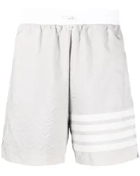 Thom Browne Joggingshorts mit Streifen Grau