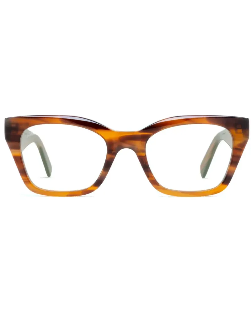 AKILA Brille mit eckigem Gestell - Braun Braun