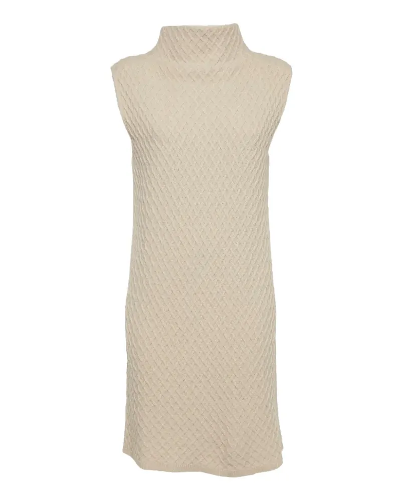 Max Mara sleeveless knitted midi dress - Nude Nude
