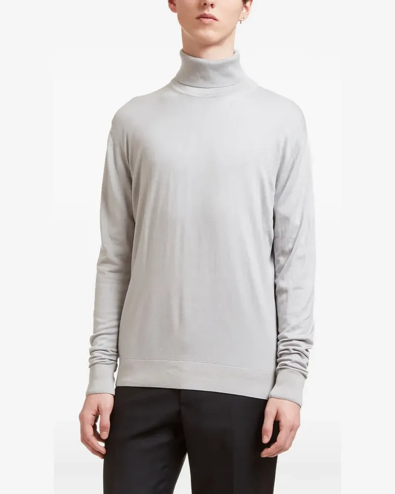 AIEZEN Pullover mit Rollkragen - Grau Grau