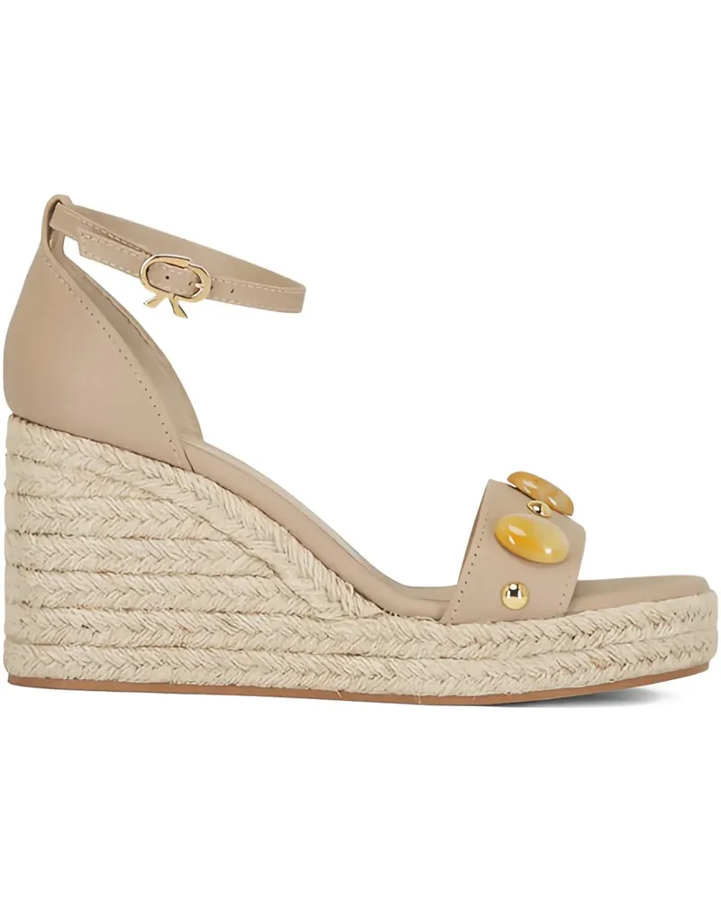 Gianvito Rossi Verzierte Espadrilles - Nude Nude