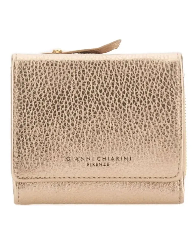 Gianni Chiarini Grain leather wallet - Gold Gold