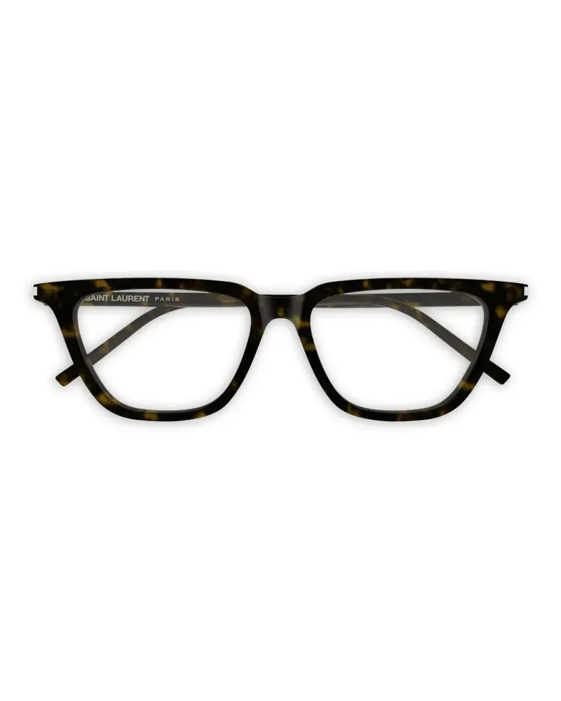 Saint Laurent Sulpice Thin Brille mit eckigem Gestell - Braun Braun