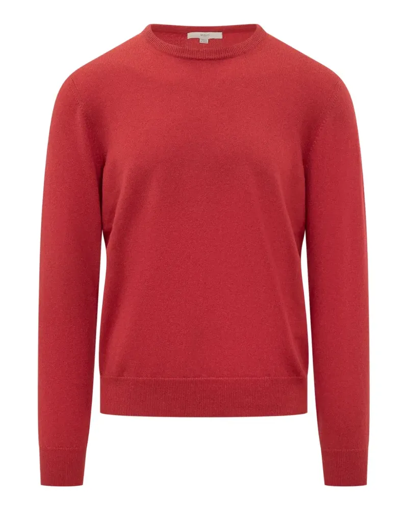 Malo Kaschmirpullover mit Rundhalsausschnitt - Rot Rot
