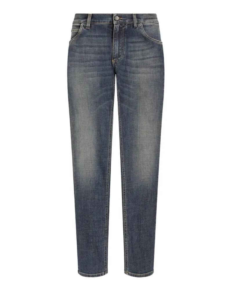 Dolce & Gabbana combined colour jeans - Blau Blau