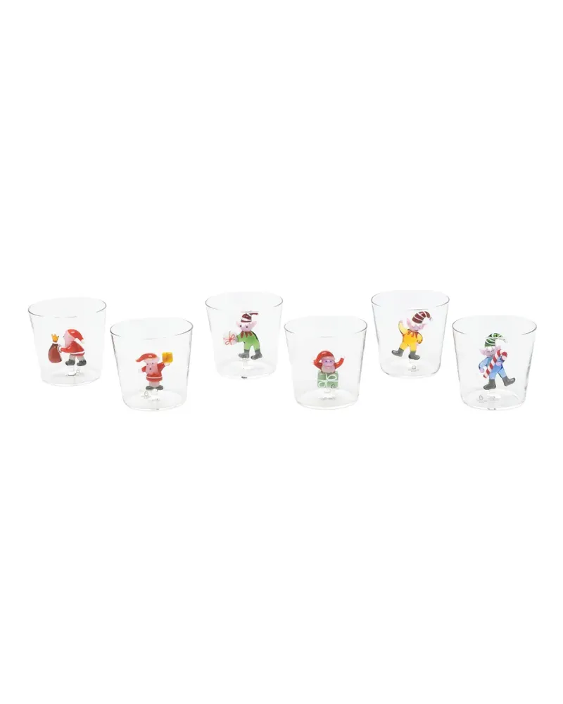 Ichendorf Milano Christmas Tales Gläser (6er-Set) - Weiß Weiß