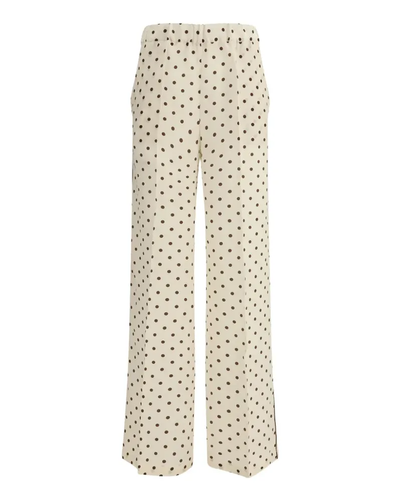 P.A.R.O.S.H. P.A.R.O H. polka dot trousers - Nude Nude
