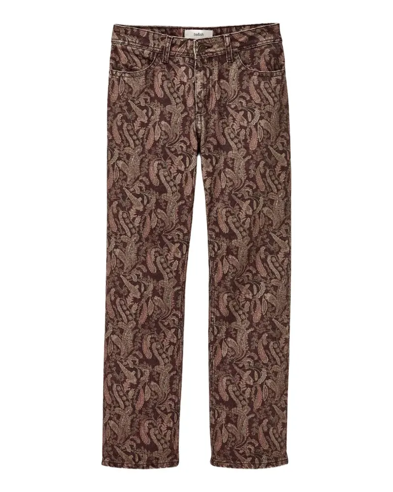 ba&sh Tooty paisley-pattern jeans - Braun Braun