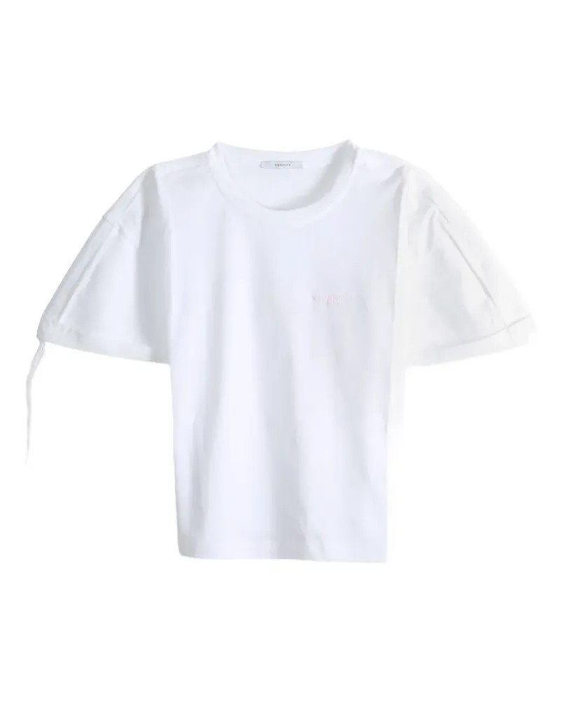 Givenchy T-Shirt mit Logo-Stickerei - Weiß Weiß
