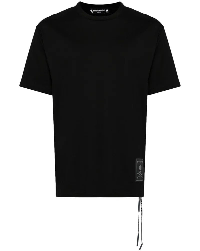Mastermind Japan T-Shirt mit Totenkopf - Schwarz Schwarz