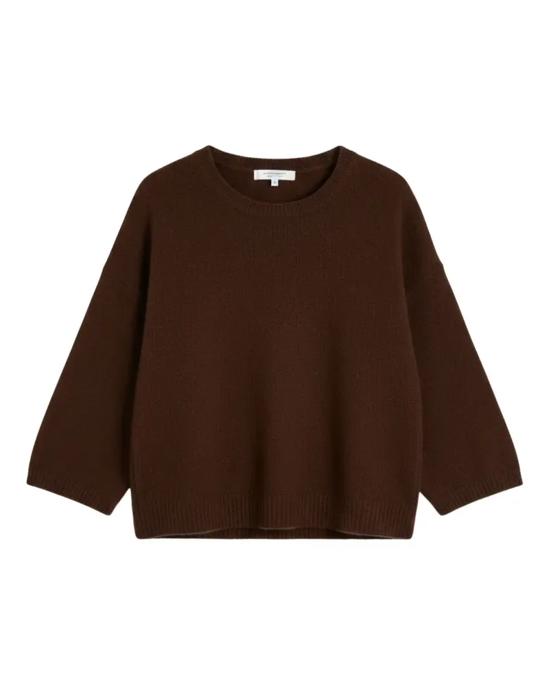 Chinti & Parker Cloud Cropped-Pullover - Braun Braun