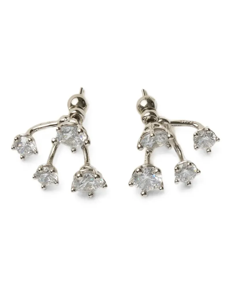 PANCONESI Constellation cluster earrings - Silber Silber