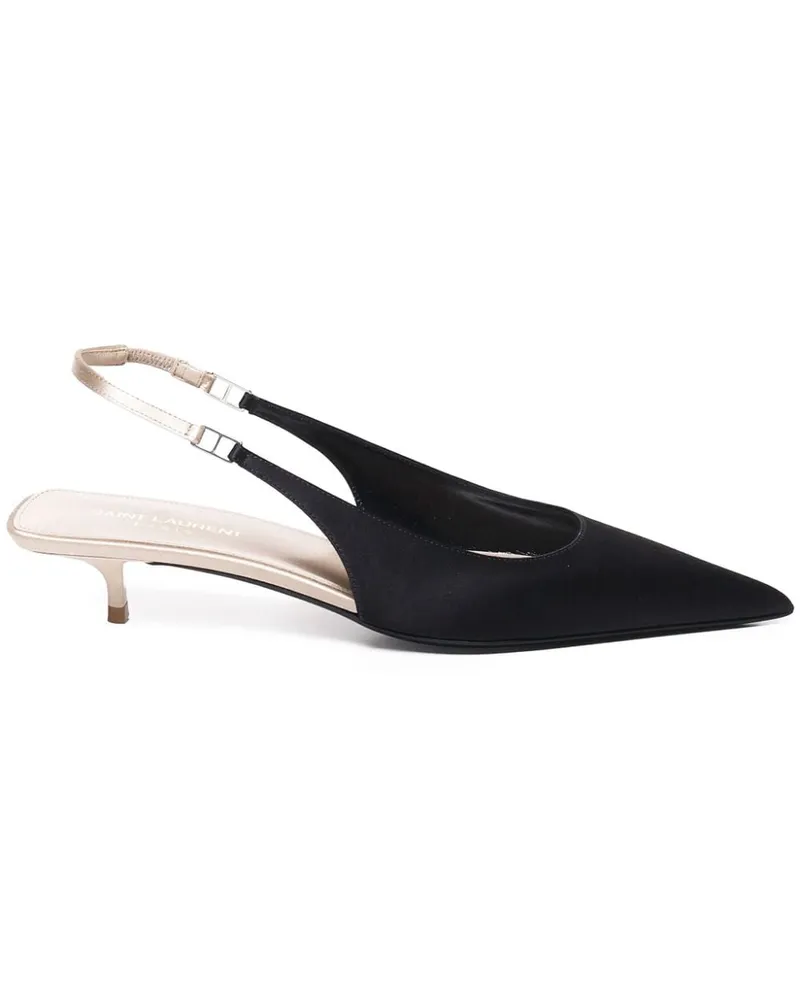 Saint Laurent Cherish Pumps 30mm - Schwarz Schwarz