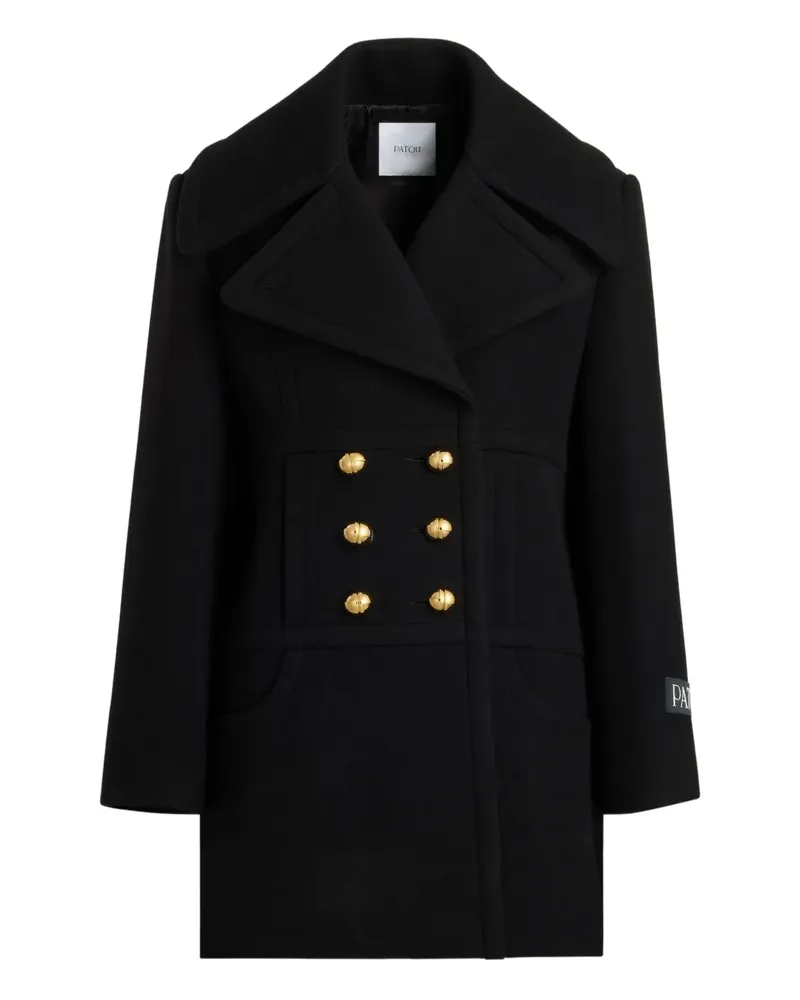 Patou Klassische Cabanjacke - Schwarz Schwarz
