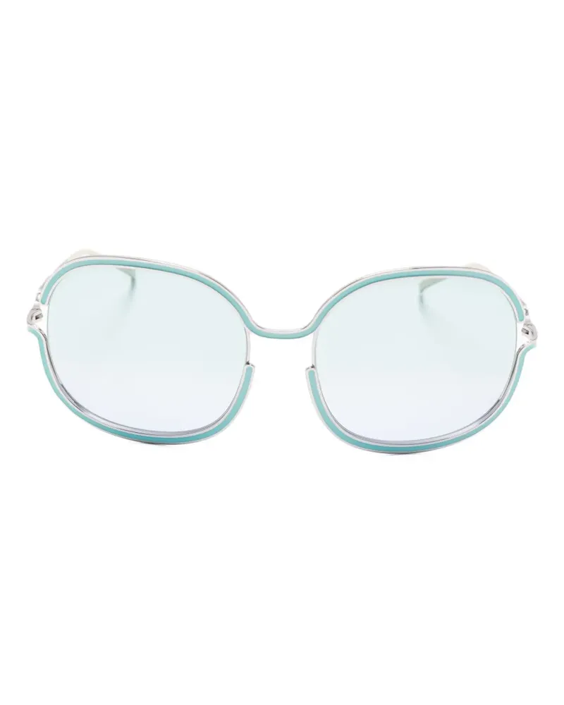 Christian Roth round-frame sunglasses - Blau Blau