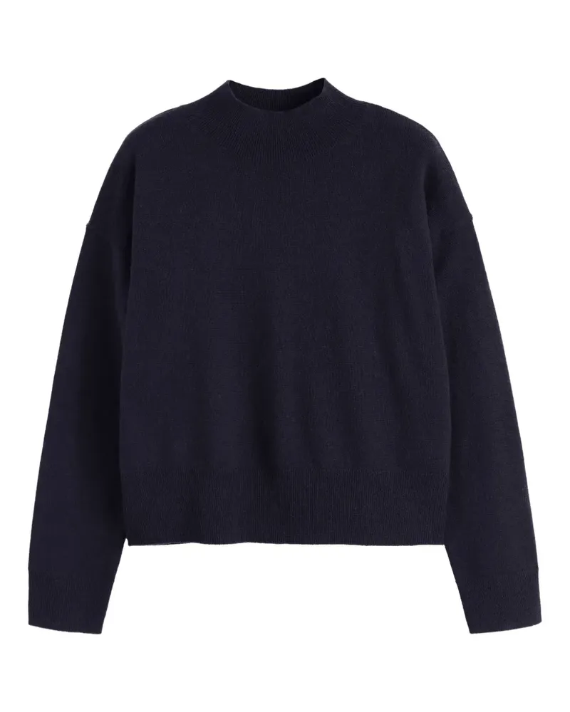 Chinti & Parker Pullover mit Stehkragen - Blau Blau