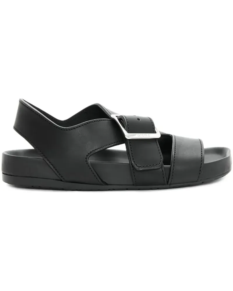 Loewe Sandalen mit Schnallen - Schwarz Schwarz