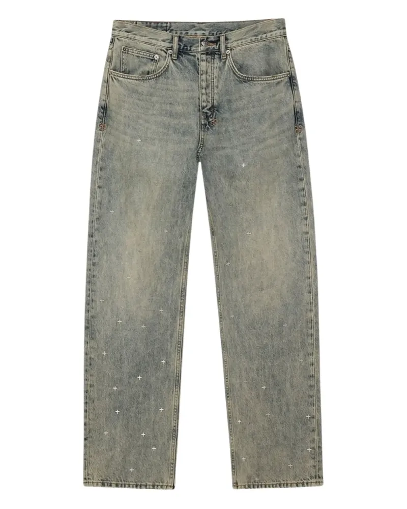 ksubi Anti K Stagelight Metalik Jeans - Blau Blau