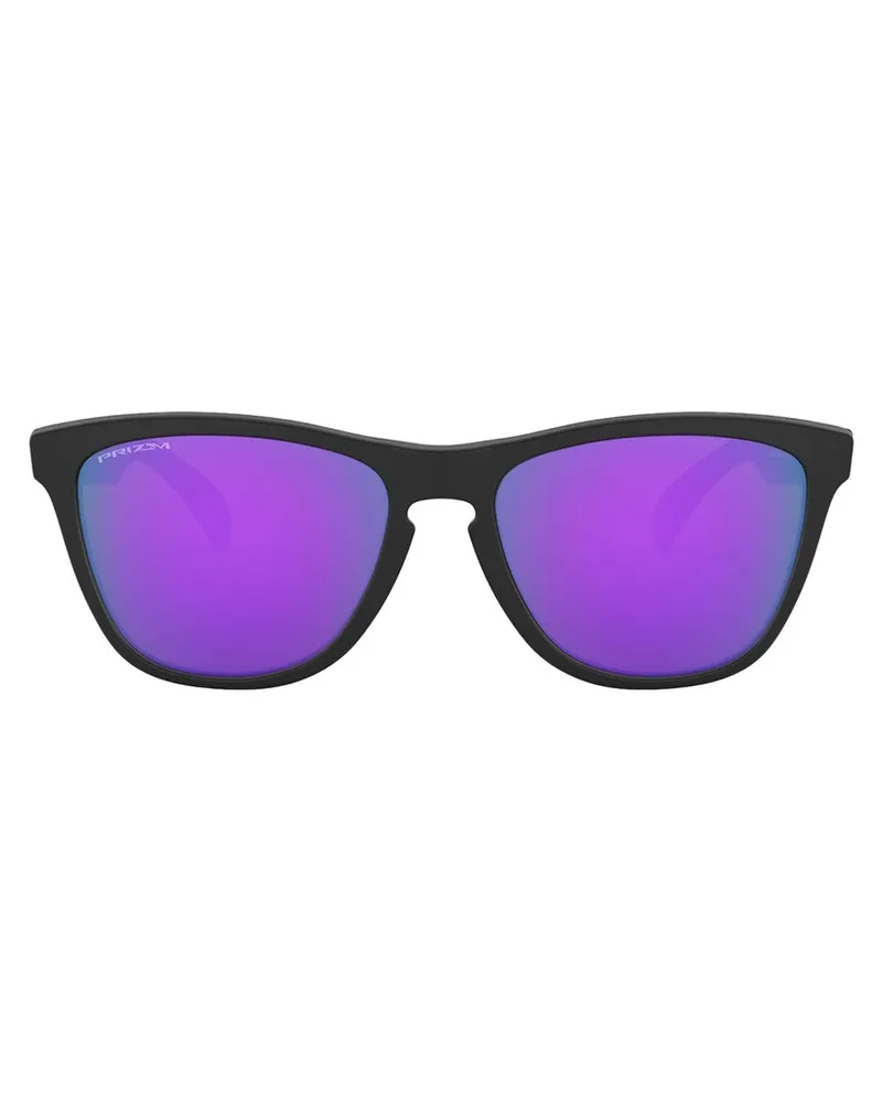 Oakley Verspiegelte Frogskins Sonnenbrille - Schwarz Schwarz