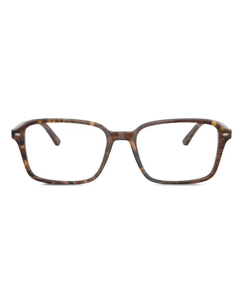 Ray Ban Raimond Optics Brille mit eckigem Gestell - Braun Braun