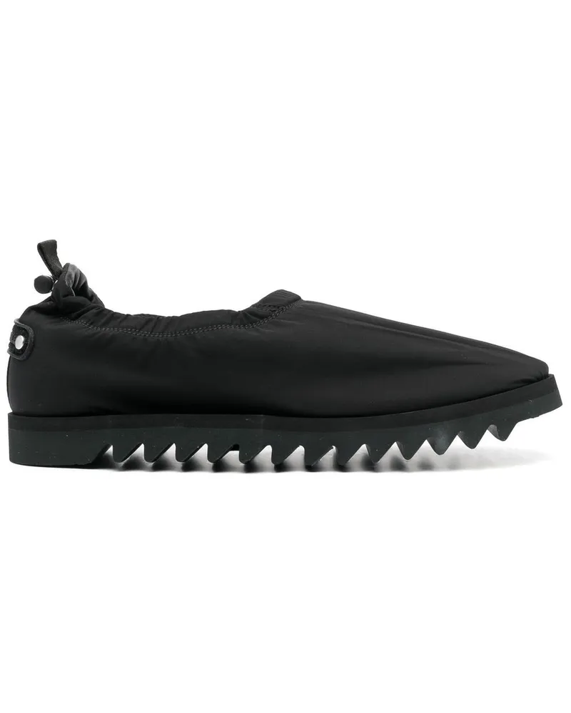 ACW* Slip-On-Sneakers mit Zugverschluss - Schwarz Schwarz