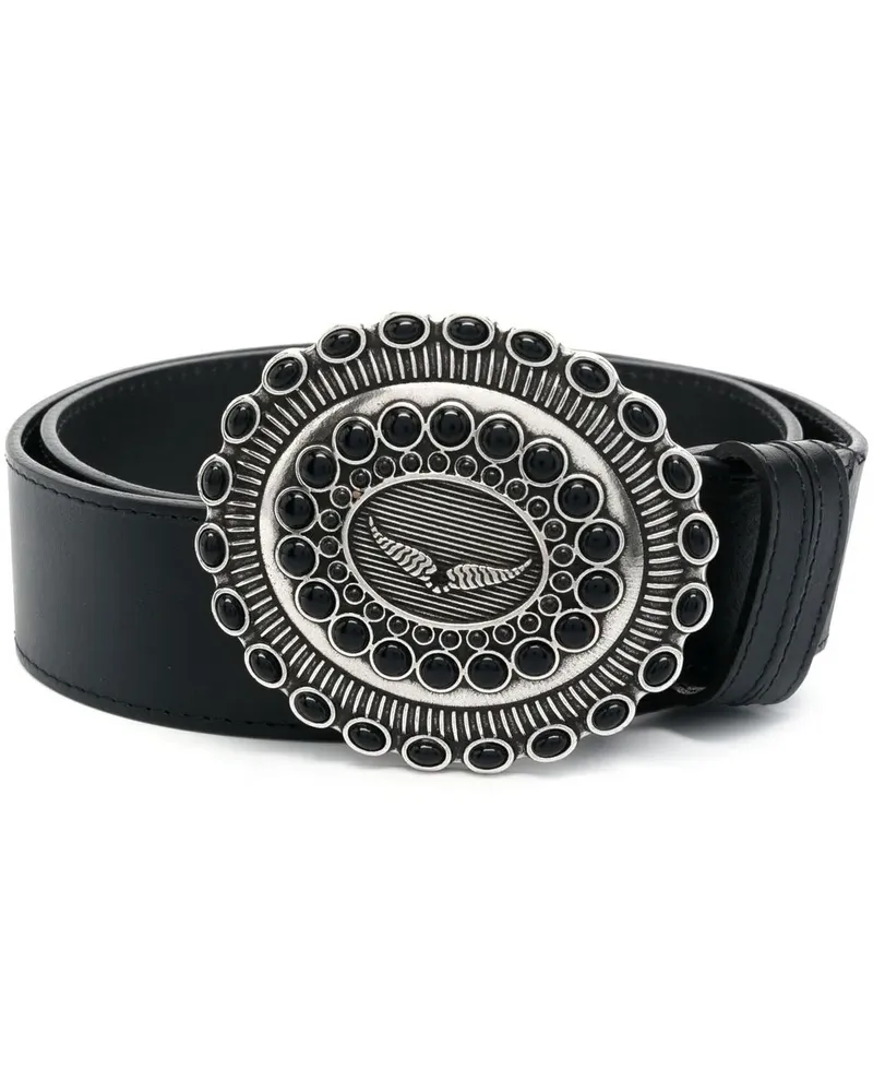 Zadig & Voltaire Santa Fe Gürtel - Schwarz Schwarz
