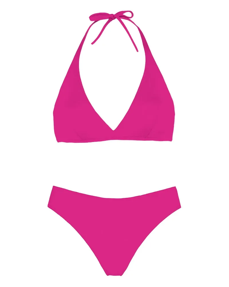 MC2 Saint Barth Klassischer Neckholder-Bikini - Rosa Rosa