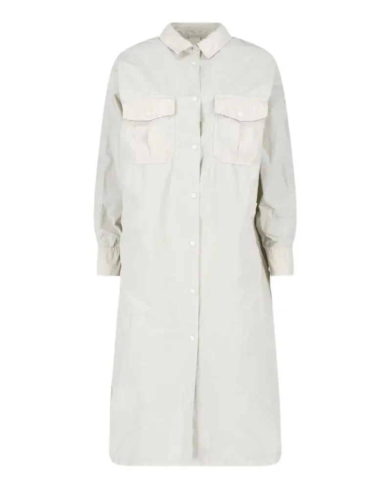 ASPESI chest-pocket coat - Nude Nude