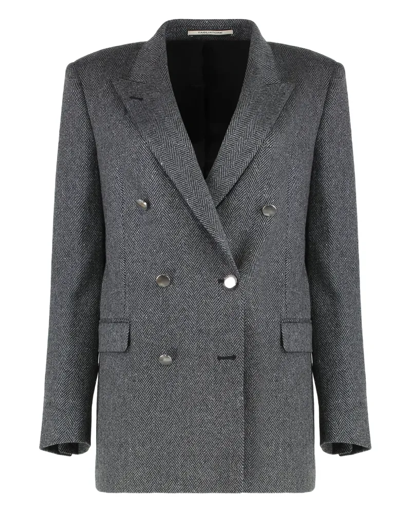 Tagliatore Jasmine double-breasted blazer - Grau Grau