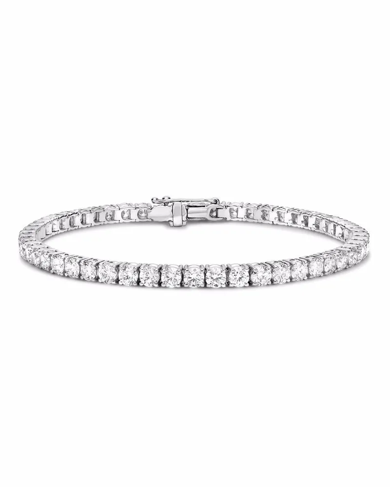 Pragnell Platinarmband mit Diamanten - Silber Silber