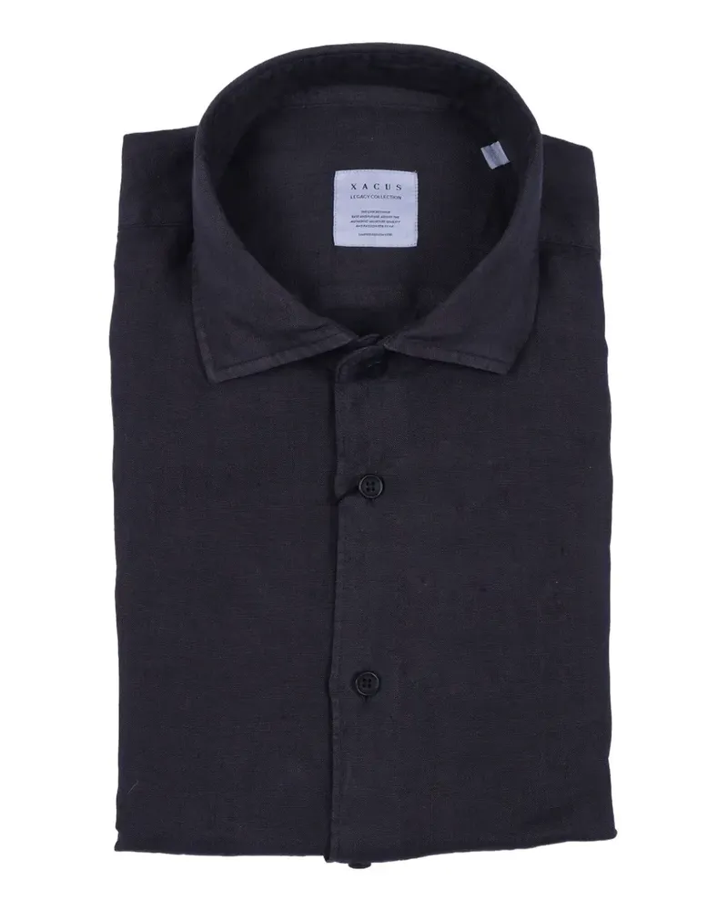 XACUS linen shirt - Grau Grau