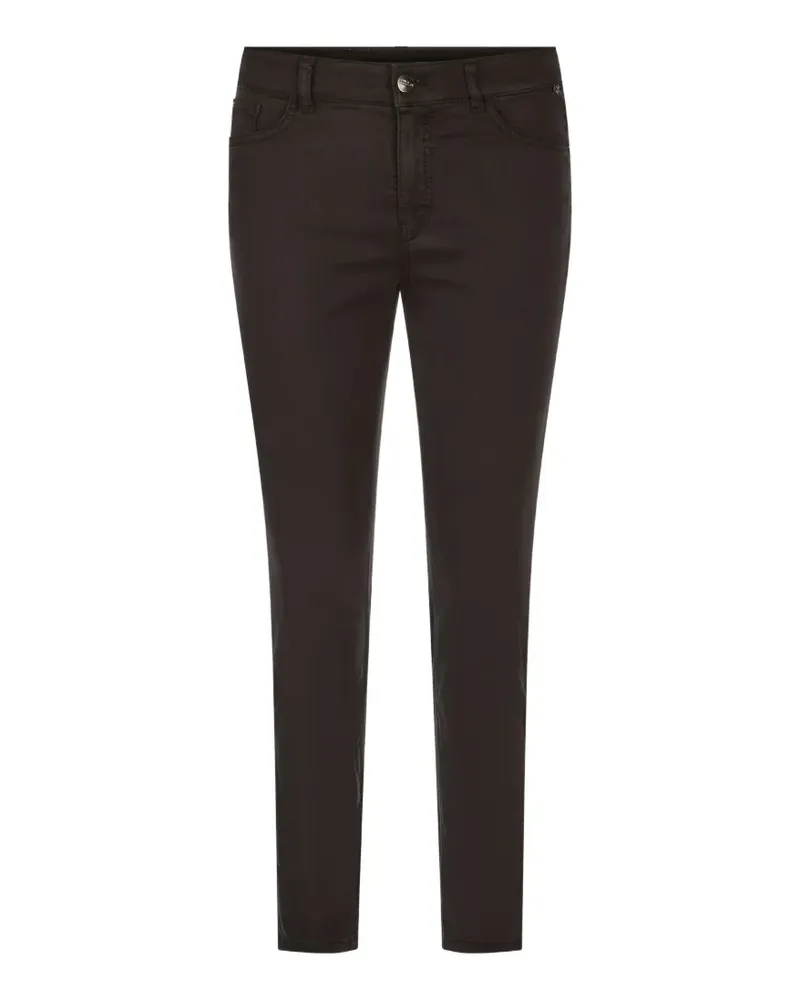 Marc Cain Silea Hose mit Leopardenprint - Schwarz Schwarz