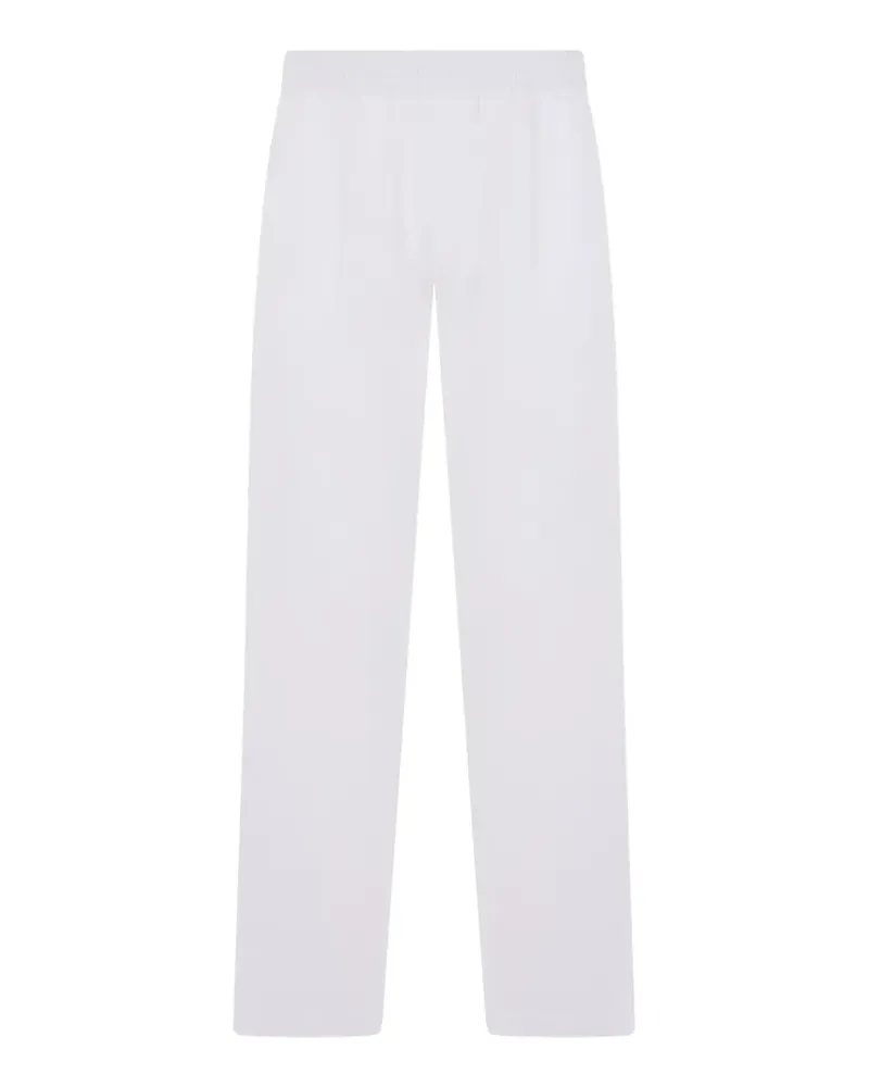Fedeli elasticated-waistband trousers - Weiß Weiß