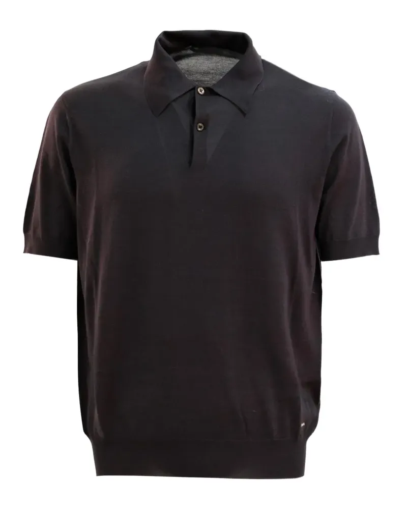 Prada short-sleeve polo shirt - Grau Grau