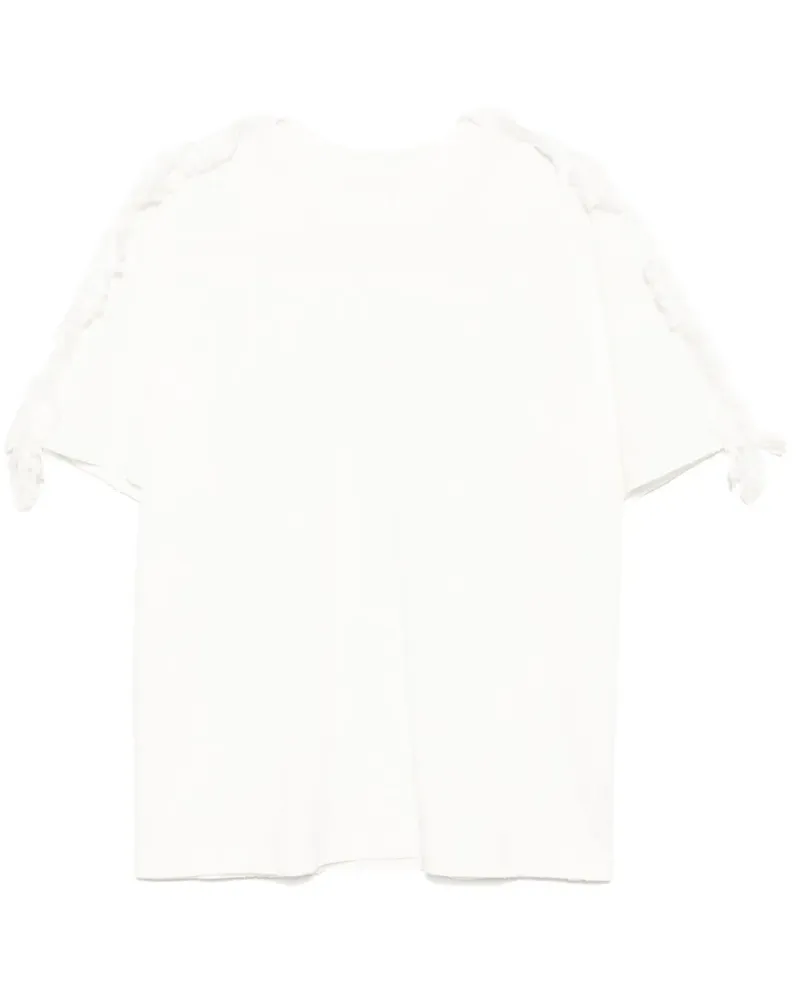 JNBY T-Shirt mit rundem Ausschnitt - Weiß Weiß