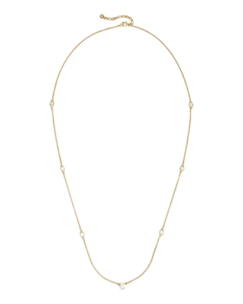 Jimmy Choo Kettenhalskette mit JC-Detail - Gold Gold