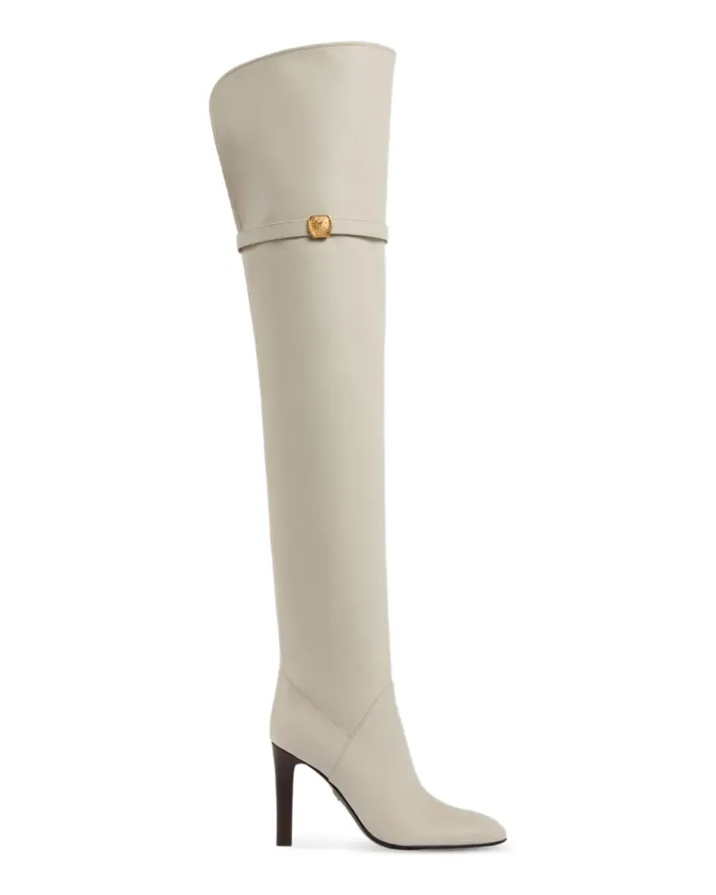 Giuseppe Zanotti Seal Overknee-Stiefel 100mm - Nude Nude